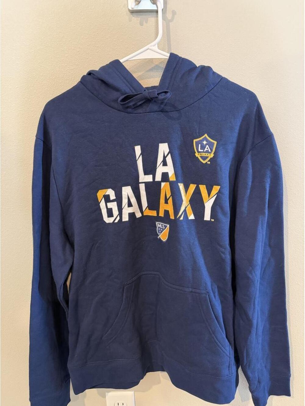 MLS LA GALAXY Men's Navy and Blue Hoody